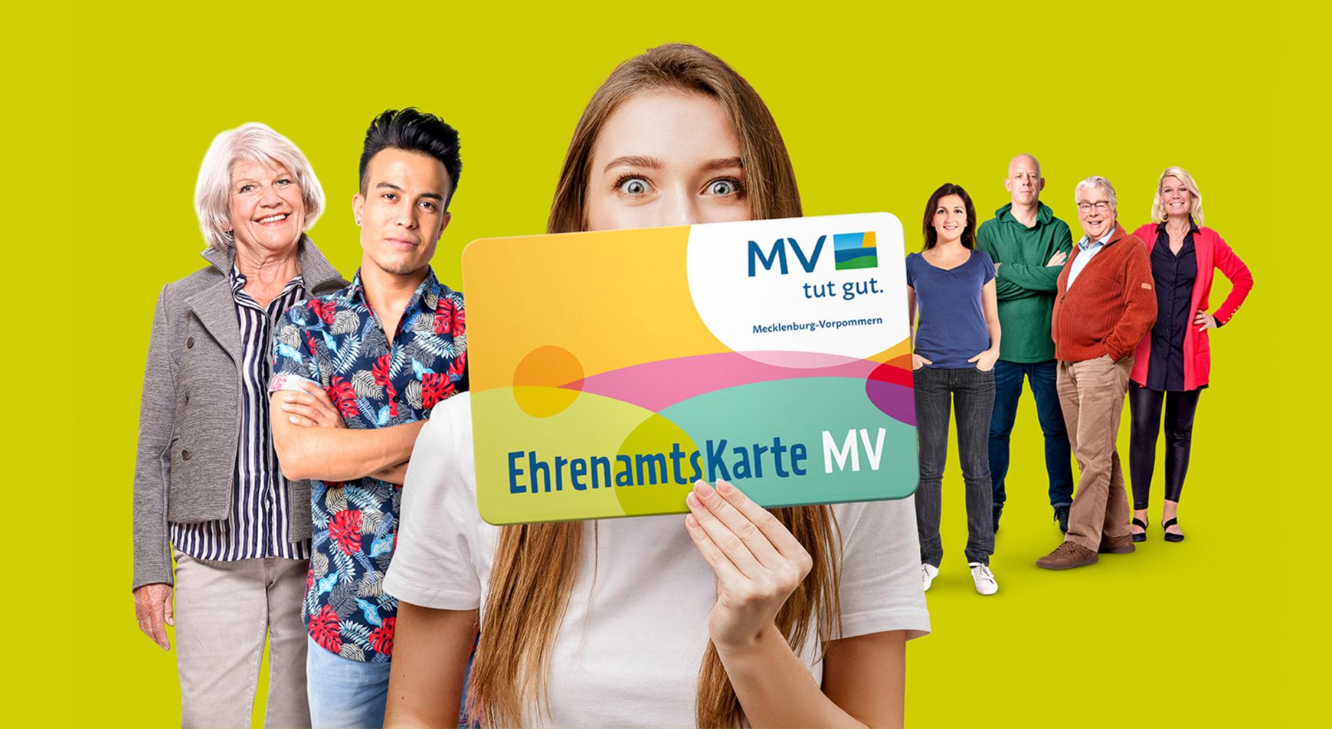 Keyvisual Ehrenamtskarte MV