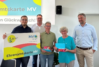 Ehrenamtskarte MV Dummerstorf Lauschus Dr. Rudolphi